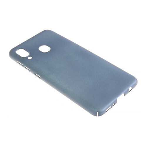 Чехол PC Soft Touch для Samsung Galaxy A20 Blue в Благо