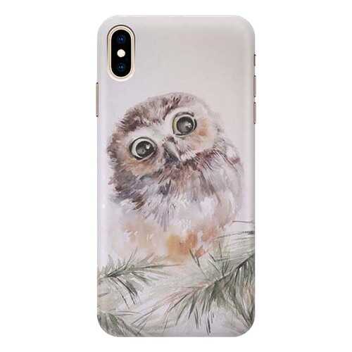 Чехол RE:PA для Apple iPhone XS / X с принтом Совенок в Благо