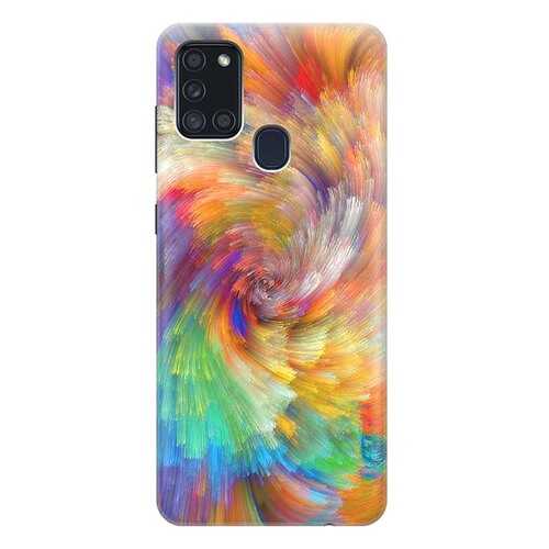 Чехол RE:PA для Samsung Galaxy A21s с принтом Акварельная красота в Благо