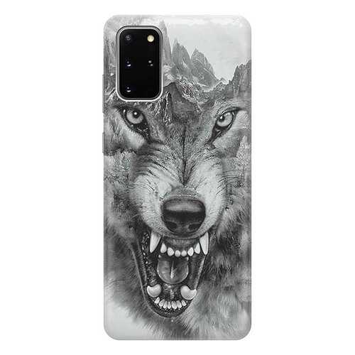 Чехол RE:PA для Samsung Galaxy S20+ с принтом Волк в горах в Благо