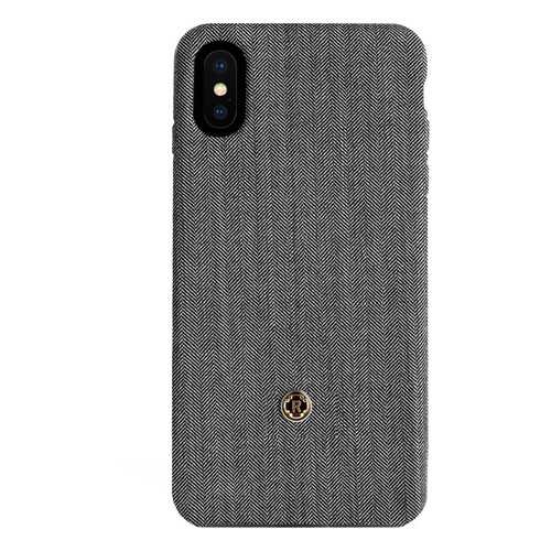 Чехол Revested для iPhone iPhone X, костюмная ткань, Gray в Благо