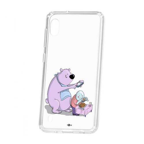 Чехол Samsung Galaxy A10 2019 Kruche Print Foodstagramm в Благо
