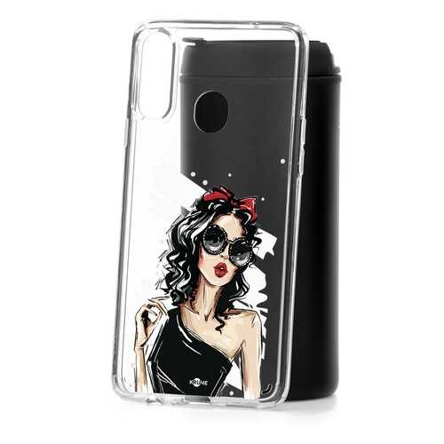 Чехол Samsung Galaxy A20S Kruche Print Фэшн леди в Благо