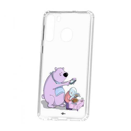 Чехол Samsung Galaxy A21 Kruche Print Foodstagramm в Благо