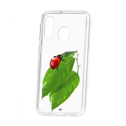 Чехол Samsung Galaxy A40 2019 Kruche Print Ladybug в Благо