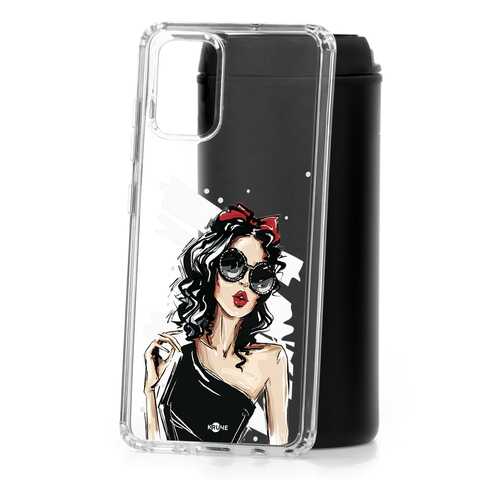 Чехол Samsung Galaxy A51 Kruche Print Фэшн леди в Благо