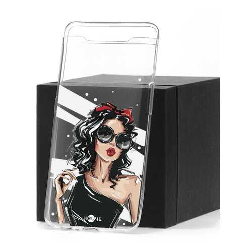 Чехол Samsung Galaxy A80 Kruche Print Фэшн леди в Благо
