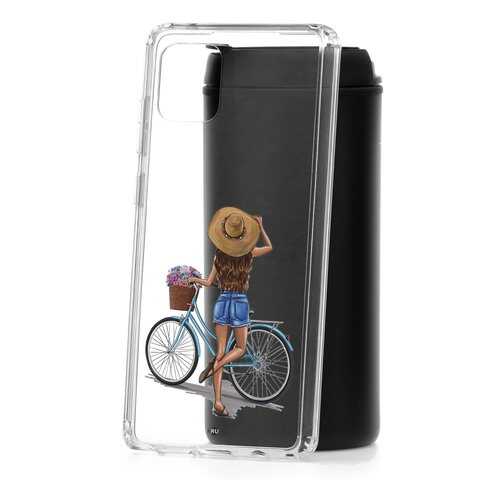 Чехол Samsung Galaxy Note 10 Lite Kruche Print Велосипедная прогулка в Благо