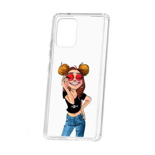 Чехол Samsung Galaxy S10 Lite Kruche Print Smiling в Благо