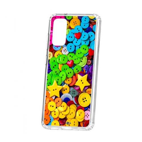 Чехол Samsung Galaxy S20 Kruche Print Пуговки в Благо