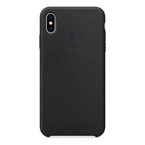 Чехол Silicone Case для iPhone XS Max, черный, SCIPXSM-18-BLAC в Благо