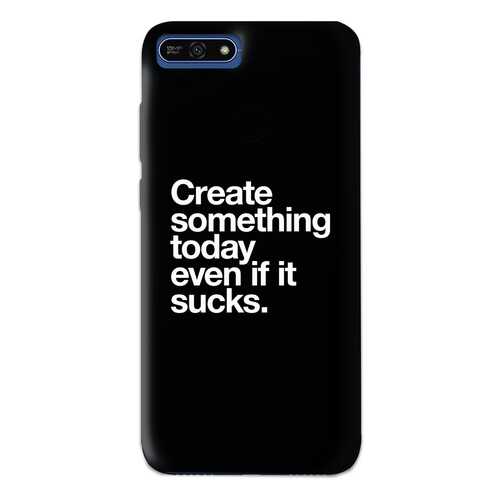 Чехол СМАКС Create something today для Huawei Honor 7A (2018) в Благо