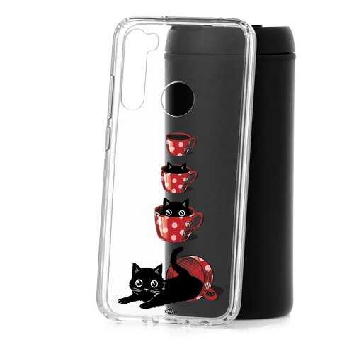 Чехол Xiaomi Redmi Note 8 Kruche Print Котенок в чашке в Благо