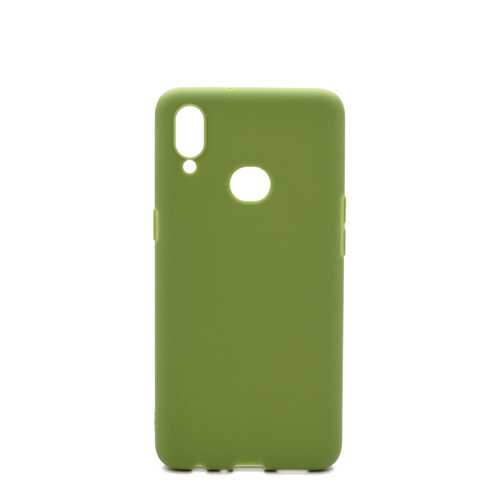Чехол Zibelino Soft Matte для Samsung A10s (A107) (оливковый) в Благо