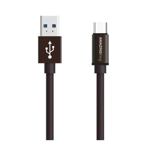 Кабель Amazingthing SupremeLink Ultimate Speed USB-Micro Bronze 0.18m 3A в Благо