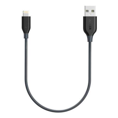 Кабель Anker PowerLine Lightning Cable 1ft Space Gray в Благо