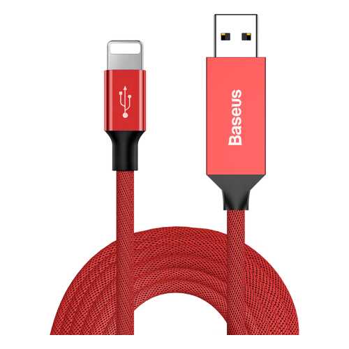 Кабель Baseus Artistic Lightning 5m Red в Благо