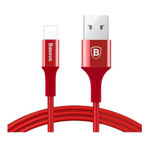 Кабель Baseus Shining Jet Metal Lightning 1м Red (CALSY-09) в Благо