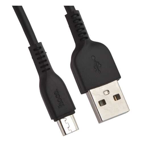 Кабель Hoco x20 microUSB 1м Black в Благо