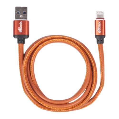 Кабель Ritmix Lightning 1м Orange в Благо