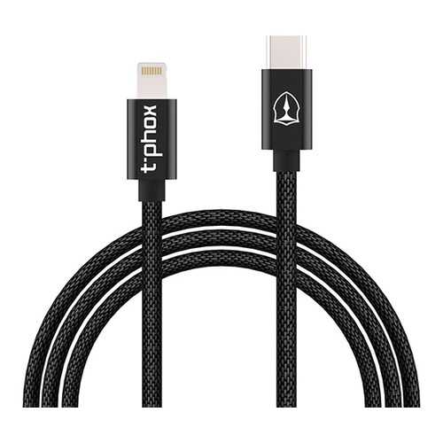 Кабель T-Phox FastCharge Type-C to Lightning (18W) (Black) в Благо