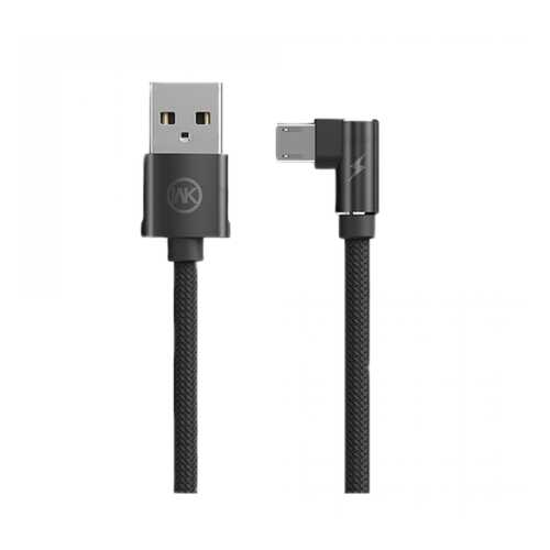 Кабель WK Yosi USB-Micro Black 1m 2.4A в Благо