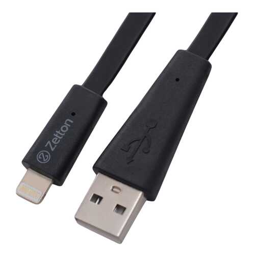 Кабель Zetton Lightning 1м Black (ZTUSBFWBA8) в Благо