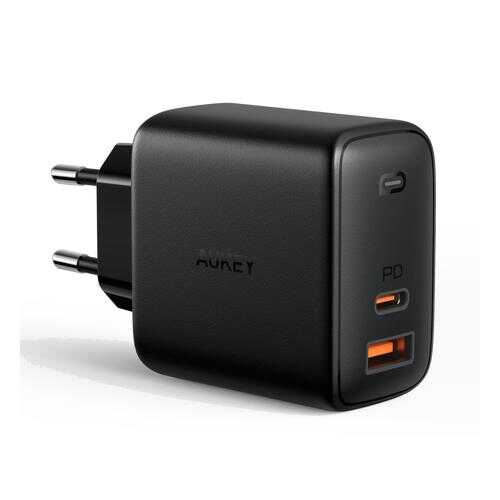 Сетевое зарядное устройство Aukey Omnia Mix PD 65W USB-A/C PA-B3 (Black) в Благо