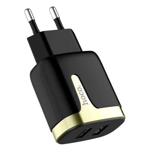 Сетевое зарядное устройство Hoco C64A Engraved Black в Благо