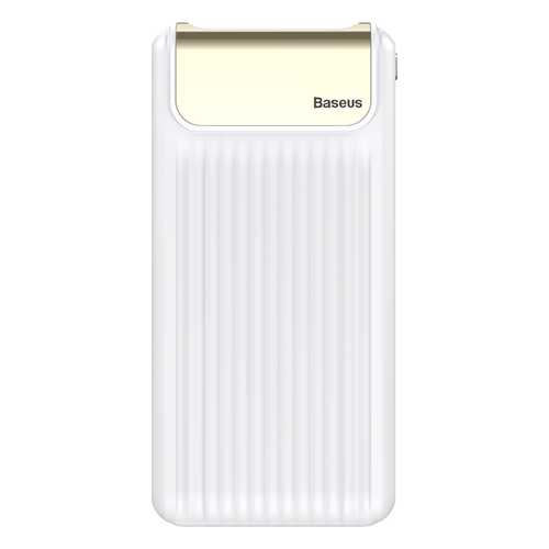 Внешний аккумулятор Baseus Thinnest Digital Dual Output 10000 мА/ч (263185) White в Благо