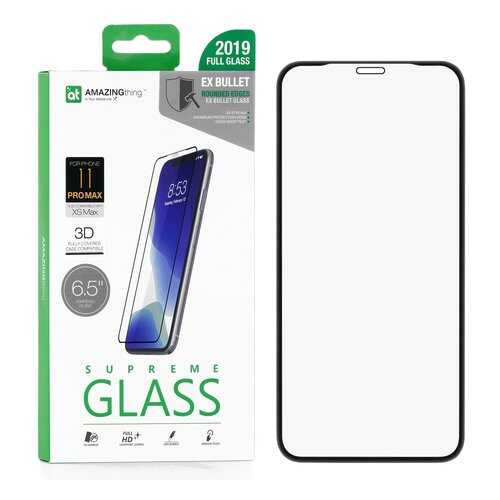 Защитное стекло AMAZINGthing SupremeGlass Extra Hard 3D Black для Apple iPhone XS Max в Благо