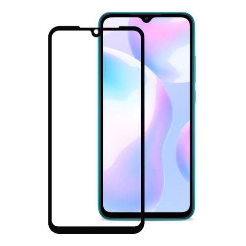 Защитное стекло BLUEO 2,5D Full Cover HD для Xiaomi Redmi 9A/9C (черная рамка) в Благо