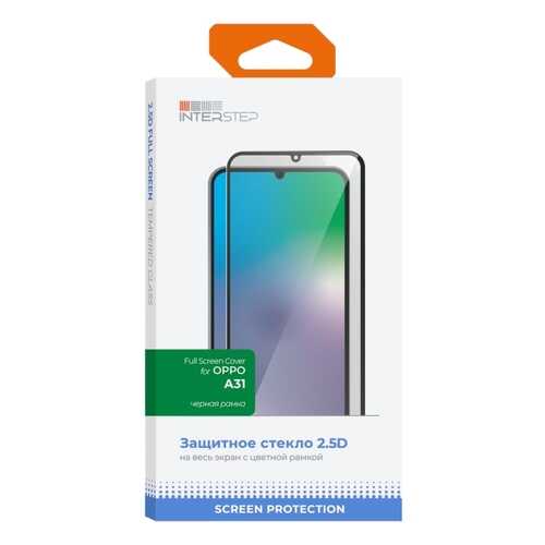 Защитное стекло для смартфона InterStep FSC для Oppo A31 Black в Благо
