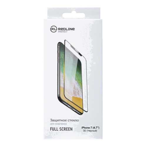 Защитное стекло для смартфона Red Line для iPhone 7 (4.7''), Full Screen(3D) TG Black в Благо
