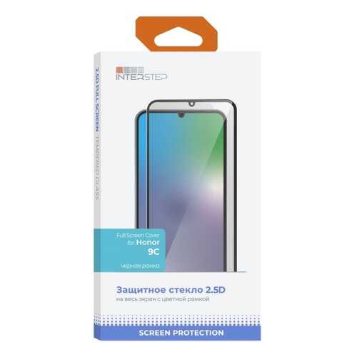 Защитное стекло InterStep 2.5D для Honor 9C Black в Благо