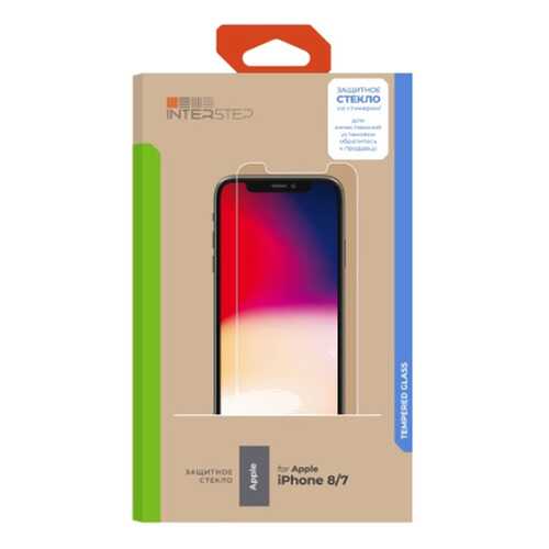 Защитное стекло InterStep для Apple iPhone 7/iPhone 8 (IS-TG-IPHON8UNI-UA3B202) в Благо