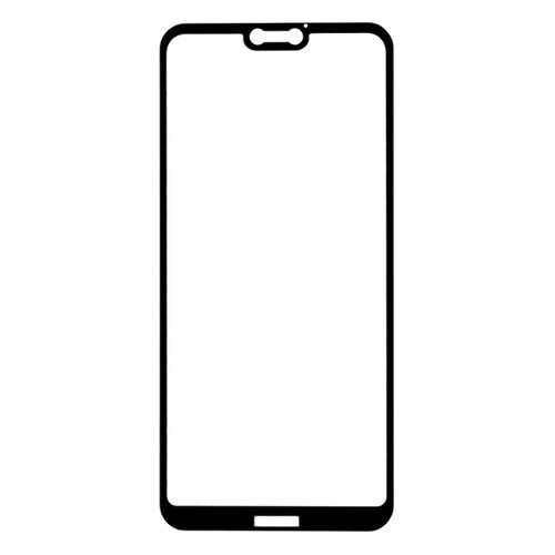 Защитное стекло на весь экран полноклеевое для Huawei P20 Lite / Nova 3e черное в Благо