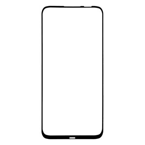 Защитное стекло на весь экран полноклеевое для Huawei P40 Lite черное в Благо