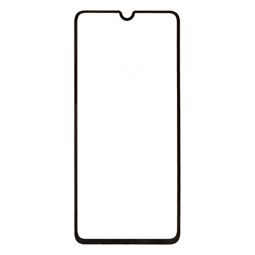 Защитное стекло на весь экран полноклеевое для Samsung Galaxy A70 черное в Благо