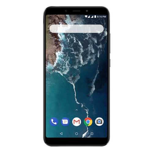 Защитное стекло Zibelino 5D для Xiaomi Mi A2/Mi6X Black в Благо
