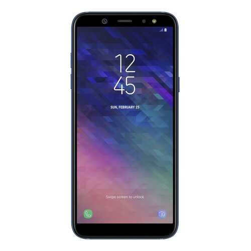 Защитное стекло Zibelino для Samsung A6 (A600) Blue в Благо
