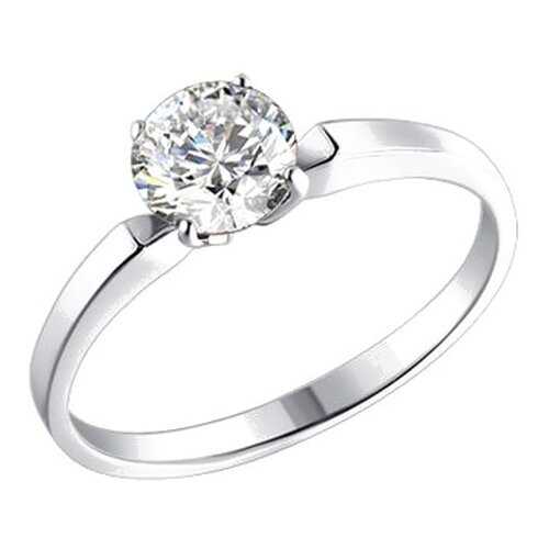 Серебряное помолвочное кольцо женское с фианитом SOKOLOV 94010279 р.19 в Благо