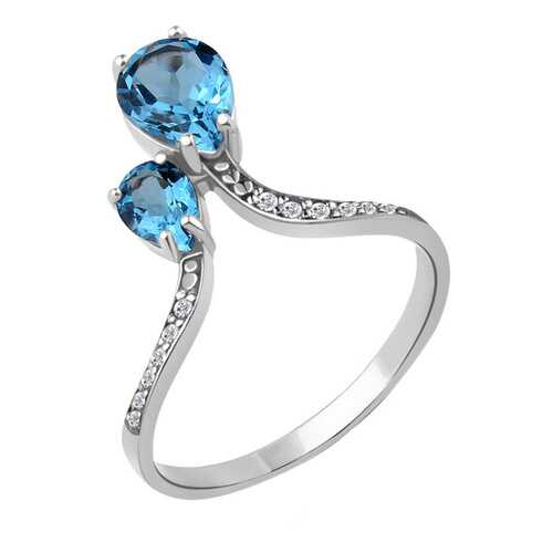 Кольцо женское Aquamarine 6917505А.5 р.17.5 в Благо