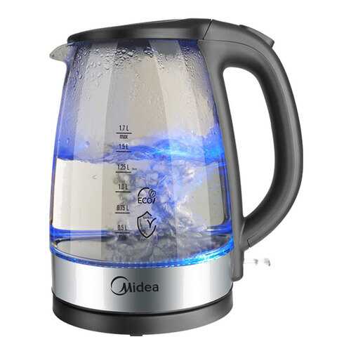 Чайник электрический Midea MK-8016 Black/Silver в Благо