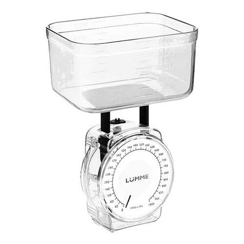 Весы кухонные LUMME LU-1301 White Pearl в Благо