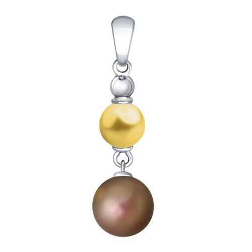 Подвеска SOKOLOV из серебра с жемчугом Swarovski 94032141 в Благо