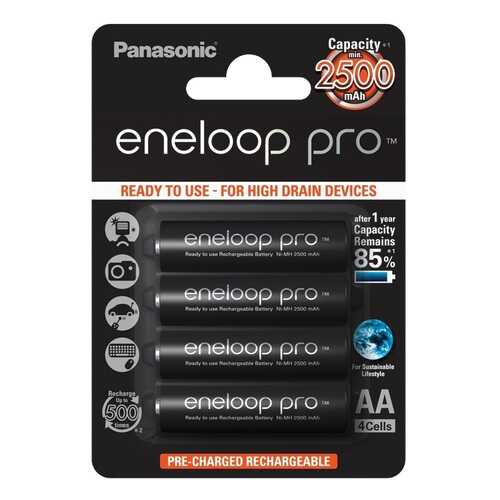 Аккумуляторная батарея Panasonic Eneloop BK-3HCDE/4BE 4 шт в Благо