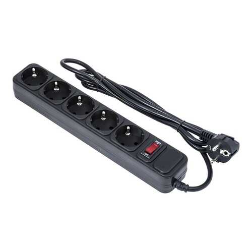 Сетевой фильтр ExeGate SP-5-1,5B, 5 розеток, 1,5 м, Black в Благо