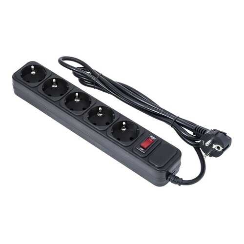 Сетевой фильтр ExeGate SP-5-1,8B, 5 розеток, 1,8 м, Black в Благо