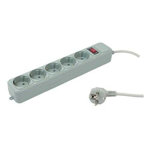 Сетевой фильтр PC PET AP01006-1,8-G, 5 розеток, 1,8 м, Grey в Благо